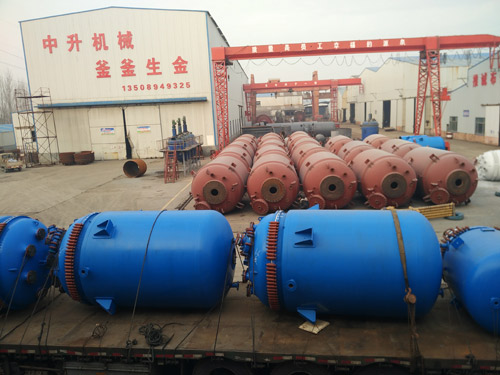 K型8000L搪玻璃反應(yīng)釜
